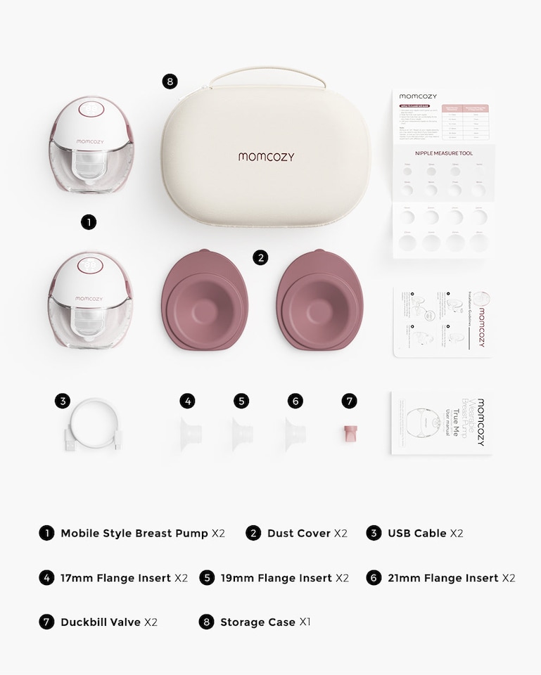 image 1 of Momcozy M6 Double Breast Pump