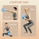 image 4 of SPORTNOW Soft Kettlebell, 8kg Kettle Bell with NonSlip Handle for Home Gym Weight Lifting and Strength Training | Multi