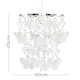image 1 of ValueLights Clear Acrylic Butterfly Silver Pendant Ceiling Light Shade
