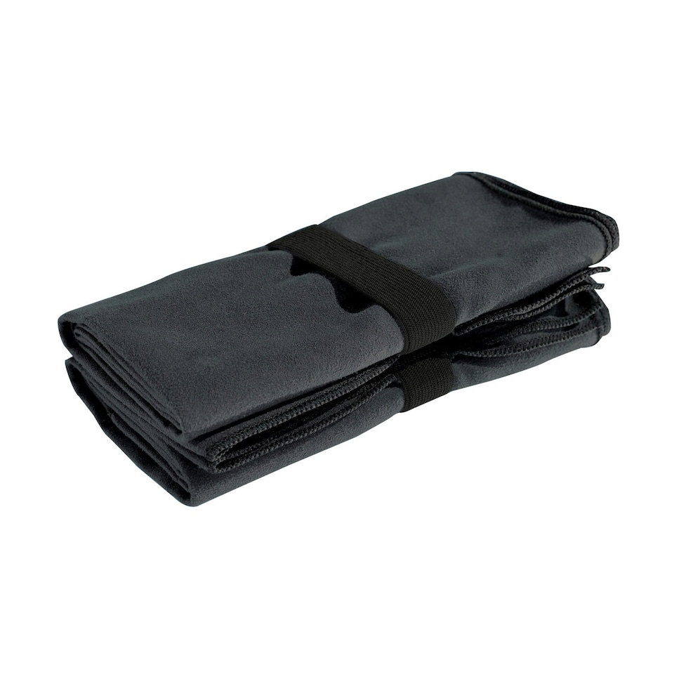 image 1 of Tri Dri Microfibre Quick Dry Fitness Towel - Charcoal - One Size