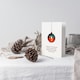 image 3 of Colourful Modern Bauble Crap Presents Joke Funny Blank For Him Or Her Art Christmas Card