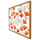 image 4 of Flowers in autumn colours (Picture Frame) Brown | S