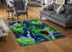 image 2 of Hand Drawn Exotic Plants Designer Rug | Multi