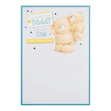 Daddy Father's Day Hallmark Adorable Forever Friends Card From Your Son Medium