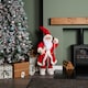 image 3 of 80cm Red Standing Mega Papa Noel Santa Claus Indoor Decoration