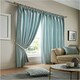 image 1 of Cotswold Pencil Pleat Curtain - Teal - 116 cm x 229 cm