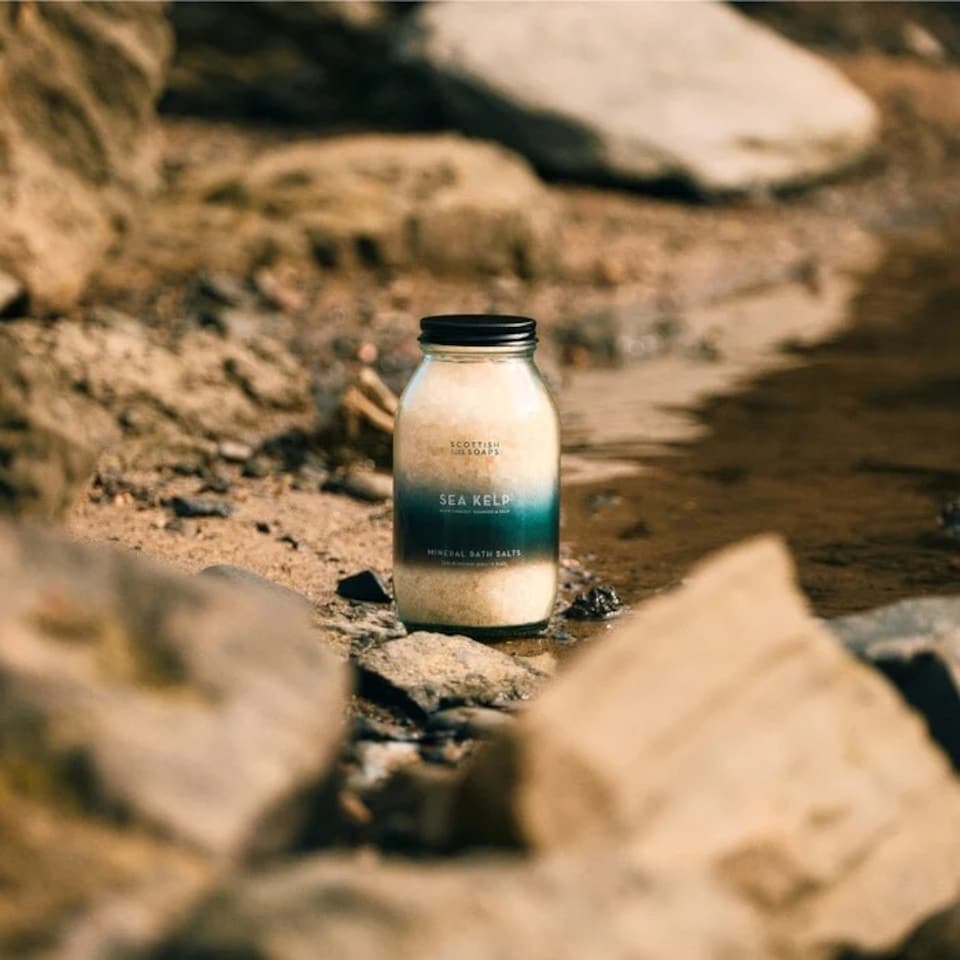 image 1 of Scottish Fine Soaps Sea Kelp Mineral Bath Salts 500g