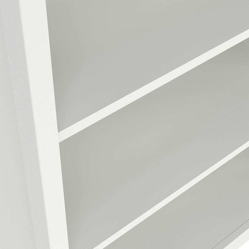 image 1 of Madrid Bookcase in White