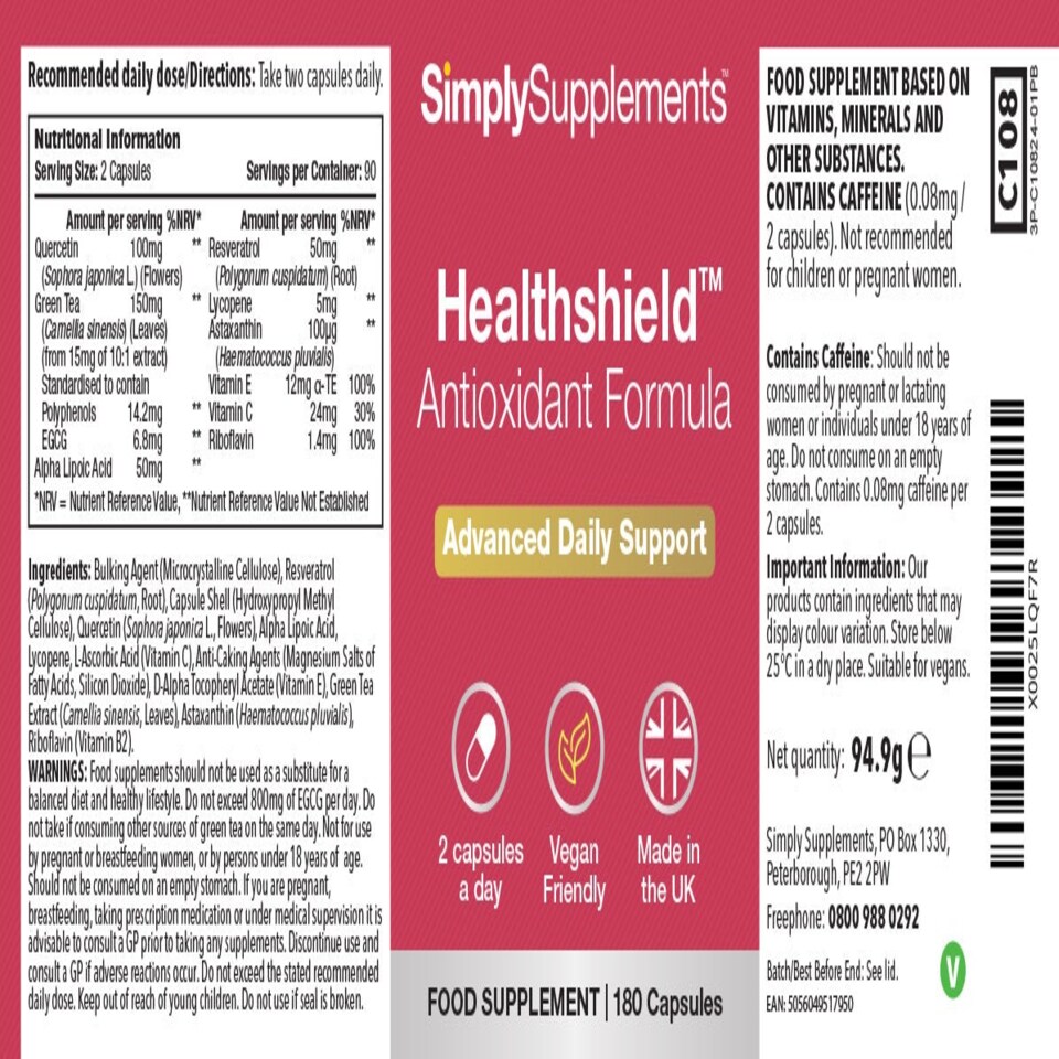 image 1 of HealthShield Antioxidant Formula
