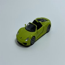 Porsche 918 Spyder 2015 Light Green 1:87 Scale Minichamps 870062134