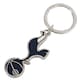 image 1 of Tottenham Hotspur FC Executive Crest Keyring - Black - One Size