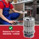 image 4 of SPARES2GO Micro Drain Mesh Screen Cage Filter compatible with Siemens Dishwashers 00645038 645038