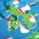 image 4 of European Landmarks Floor Puzzle