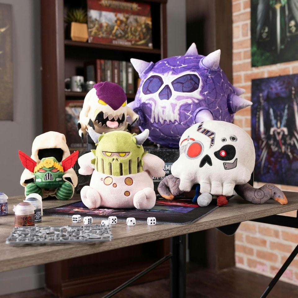 image 1 of Tomy - Warhammer Servo Skull Plush