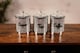 image 2 of Marco Paul Stylish Set of 3 Crushed Diamond Mirror Crystal Filled Canister