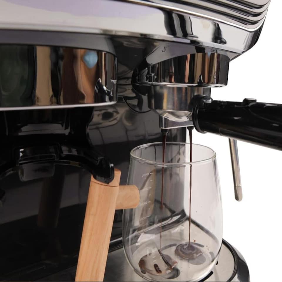 image 1 of Alivio 2L Bean to Cup Coffee Machine, 1450W Automatic Espresso & Cappuccino Maker with Built-in Grinder and Milk Frother for Home & Office