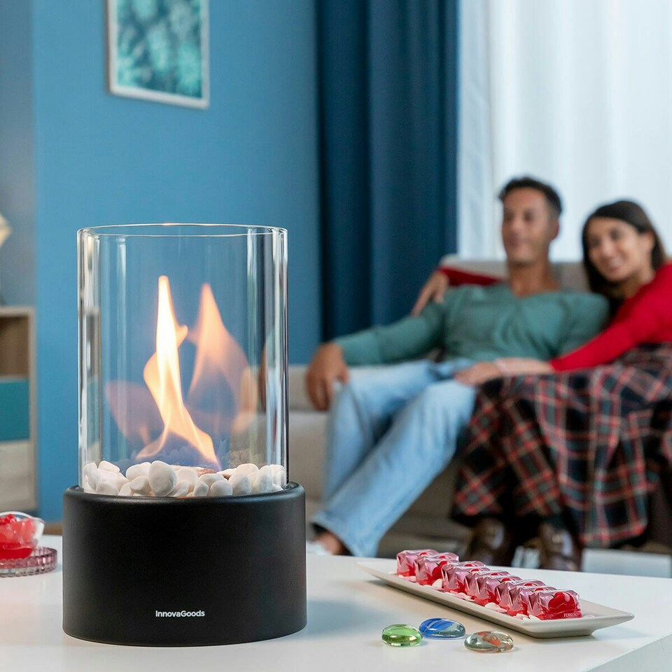 image 1 of Decorative Bioethanol Tabletop Fireplace Heatfir InnovaGoods N/A | N/A | One Size