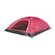 image 2 of Mountain Warehouse Festival 2 Man Tent - Water Resistant Two Person Dome Camping Pink | One Size