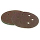 image 4 of Hook/Loop Sanding Abrasive Discs Orbital DA Palm Sander 50PK 150mm Mixed Grit