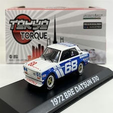 1972 BRE Datsun 510 #68 Tokyo Torque 1:43 Scale Greenlight 86346
