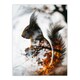 image 3 of Squirrel Autumn Photo Woodland Animal Living Room Black Framed Wall Art Print A4