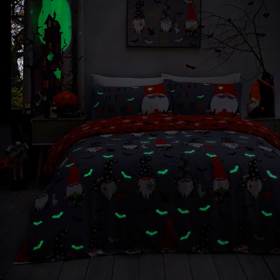 image 1 of Bedlam Scary Gonks Duvet Cover Set Grey