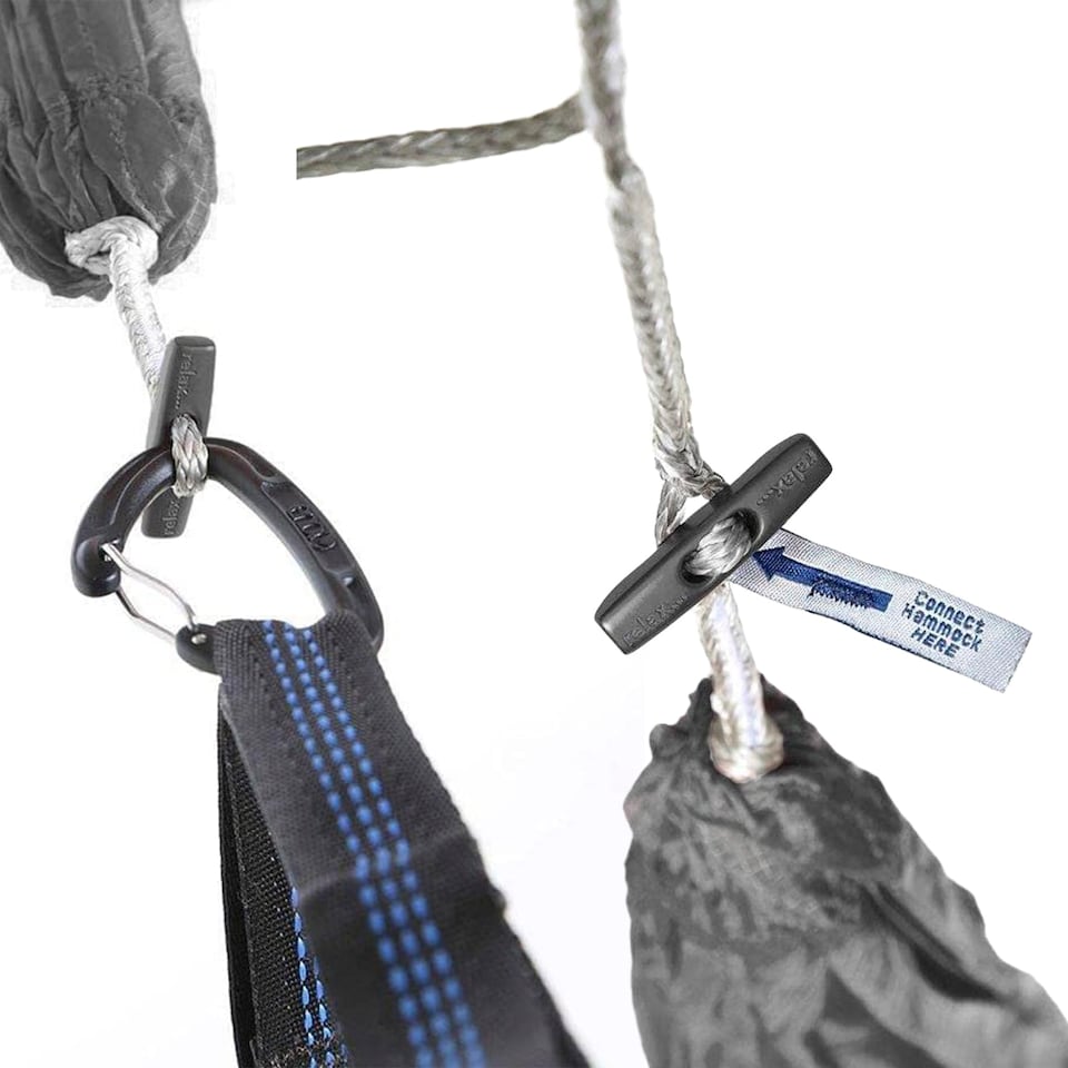 image 1 of Sub 6 Hammock - Ultralight Compact Travel Hammock | Grey | Grey | One Size | 1