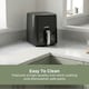 image 8 of Digital Hot Air Fryer XL, 5L Large Capacity Oil Free Cooker with Viewing Window, 8 Cooking Presets, 60 Minute Timer and Touch Screen Control - Black
