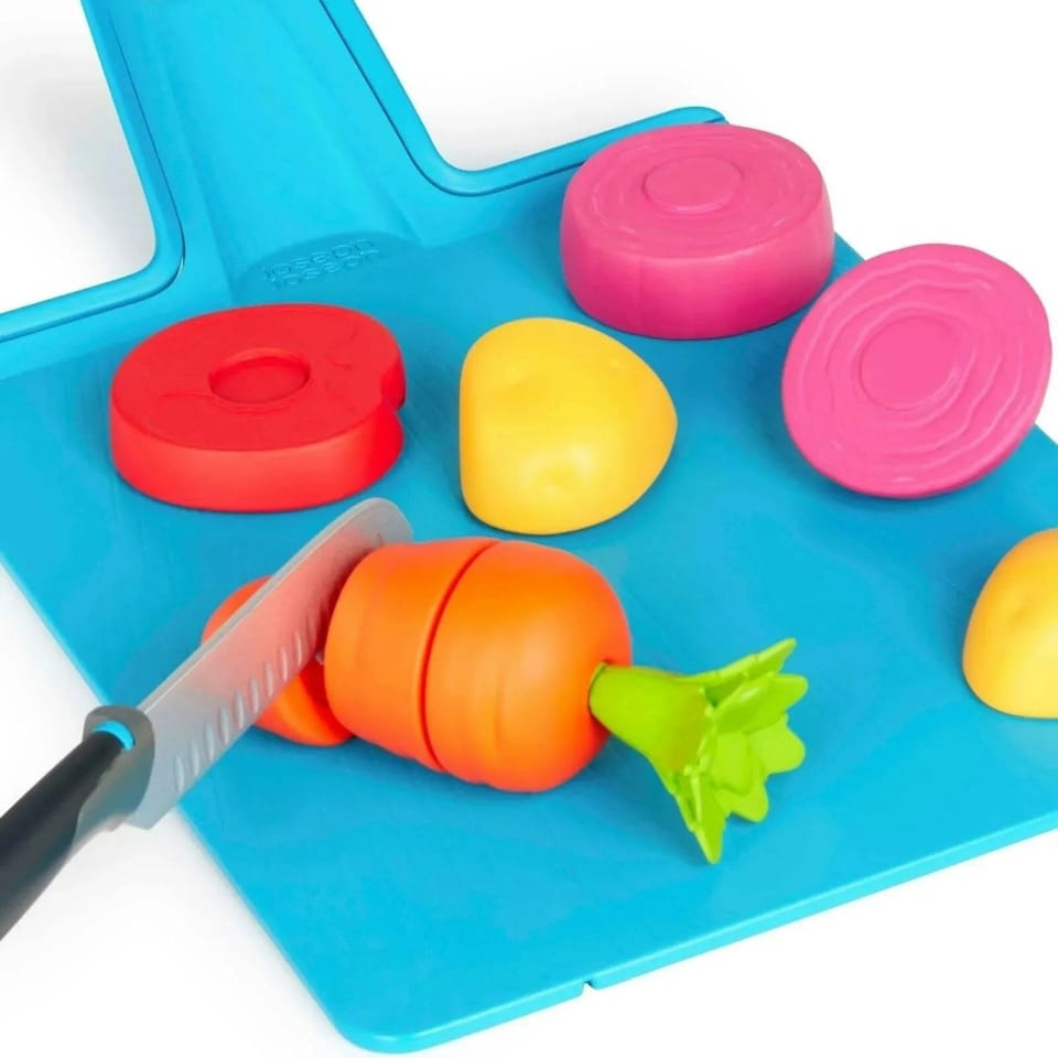 image 1 of Casdon Joseph Joseph Play Pretend Food & Chopping Board
