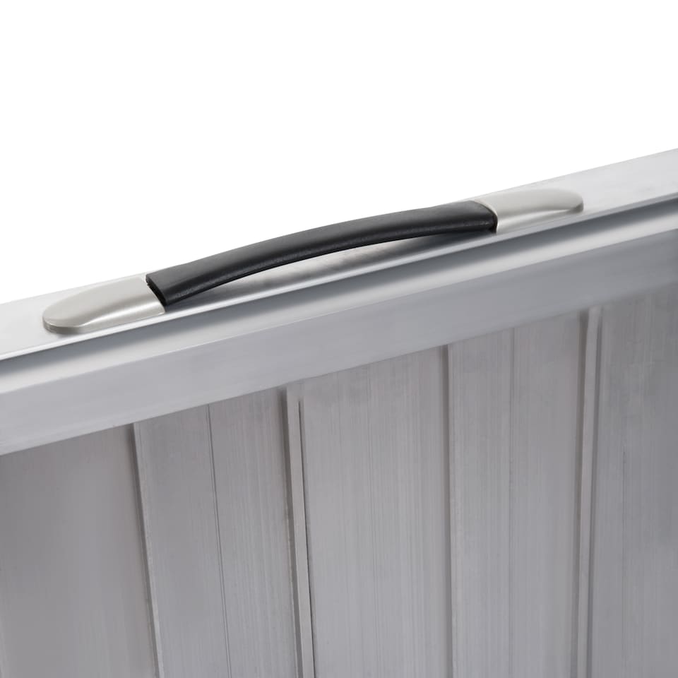 image 1 of HOMCOM 2ft Folding Aluminum Wheelchair Ramp Scooter Portable Mobility Assist Suitcase Access Aid Disabled