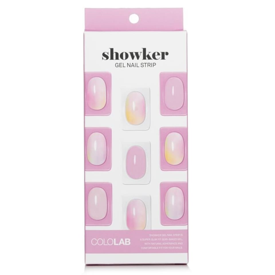 image 1 of Showker Gel Nail Strip # Csa111 Spring Marble - 1pcs