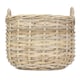 image 3 of Small Curved Base Rattan Storage Basket