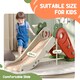 image 8 of AIYAPLAY 3 in 1 Kids Slide, Carrot-themed Foldable Indoor Slide for 1-3 Years
