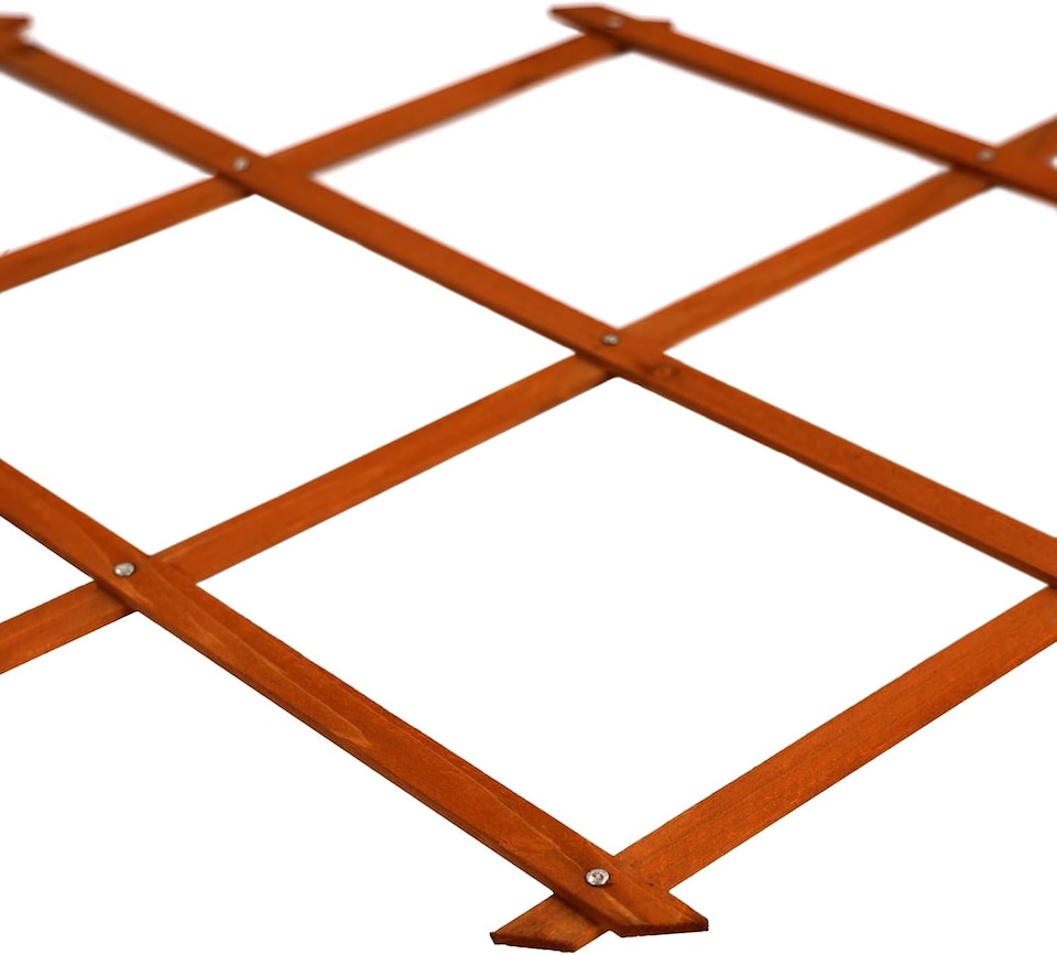 image 1 of Actiasgear 5ft Wooden Expandable Trellis | 9pcs Garden Fence & Plant Support Panels