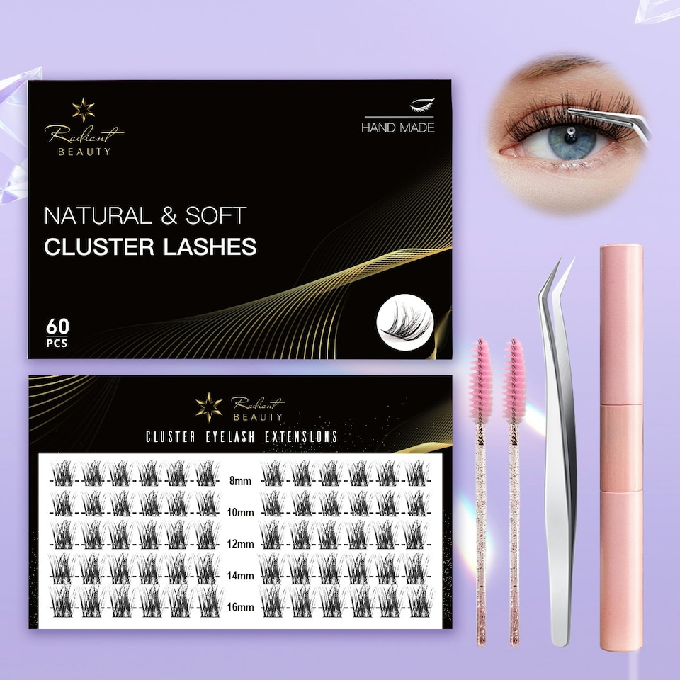 Radiant Beauty -Cluster Lashes (60pcs)