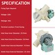 image 3 of SPARES2GO Drain Pump for Blomberg Washing Machine BWG LBF LWF WAF Series 2880402000