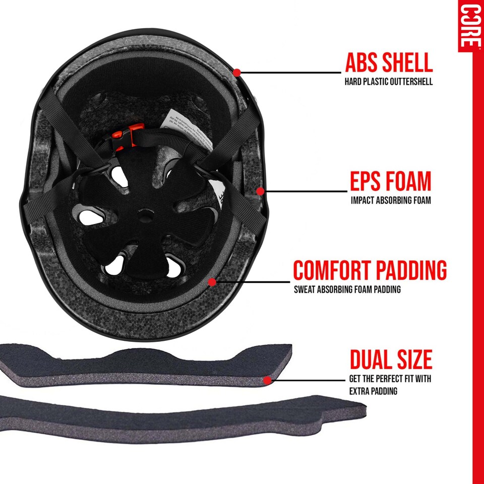 image 1 of CORE Action Sports Helmet