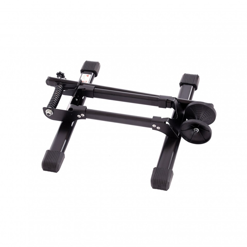 image 1 of Folding Bike Bicycle Floor Parking Stand Rack Holder