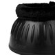 image 5 of LeMieux Rubber Bell Boots with Fleece Black | Large
