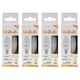 image 1 of UniBulb LED Candle E14 Small Edison Screw (SES) 470lm 4.2W (Replaces 40W) 3000K (Warm White) Light Bulb - Pack of 4