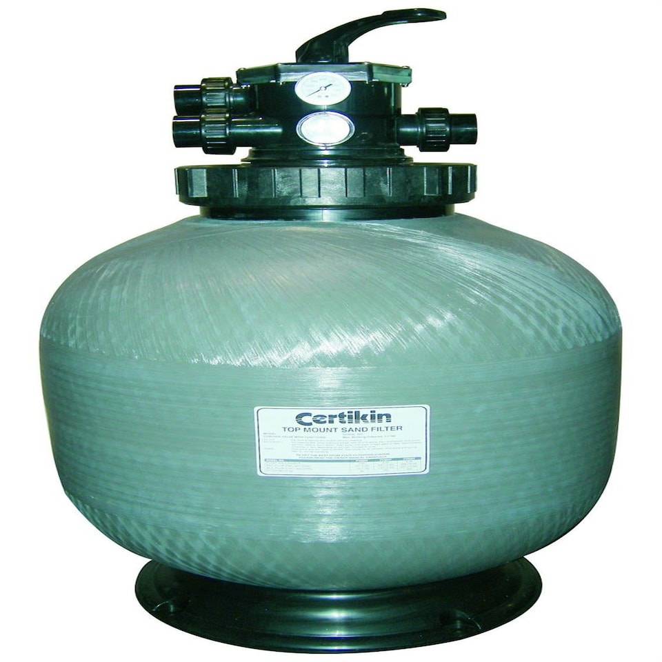 image 1 of Certikin 30" (760Mm) Vision Side Mount Filter - 21.12M³/Hr - 210Kg Sand (ZZFVS30)
