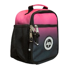 Kids Lunch Bag Black Pink Fade | Thermal Insulated School Lunch Box 4.5L | Black | Black | One Size | 1