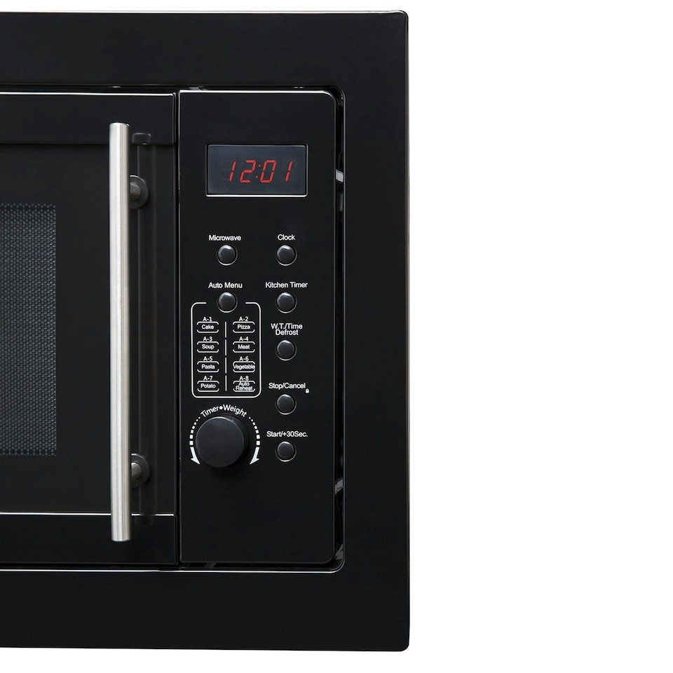 image 1 of BIM20BL Black 20L Integrated Built in Digital Timer Microwave Oven