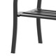 image 8 of Outsunny 2 Seater Metal Bench Patio Park Loveseat Garden Chair Outdoor Seating