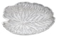 image 3 of Salma Small Silver Finish Lotus Leaf Plate.