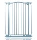 image 1 of Safetots Extra Tall Curved Top Safety Gate, 71cm - 80cm, Matt Grey, Extra Tall 100cm in Height, Pressure Fit Stair Gate
