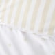 image 4 of Bianca Mini Star & Stripes Reversible Cotton Duvet Cover Set Natural Cream | Natural | Toddler