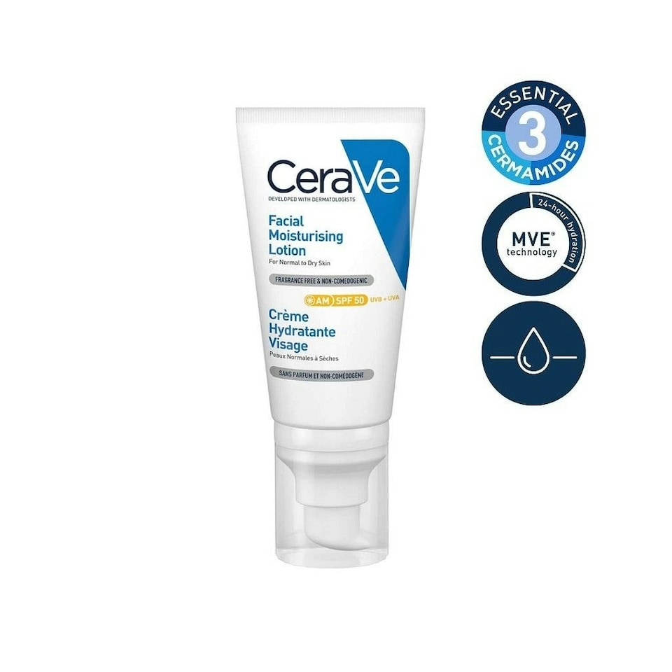 CeraVe Facial Moisturising Lotion SPF50 52ml