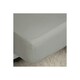 image 2 of Belledorm 200 Thread Count Egyptian Cotton Fitted Sheet - Platinum - Kingsize