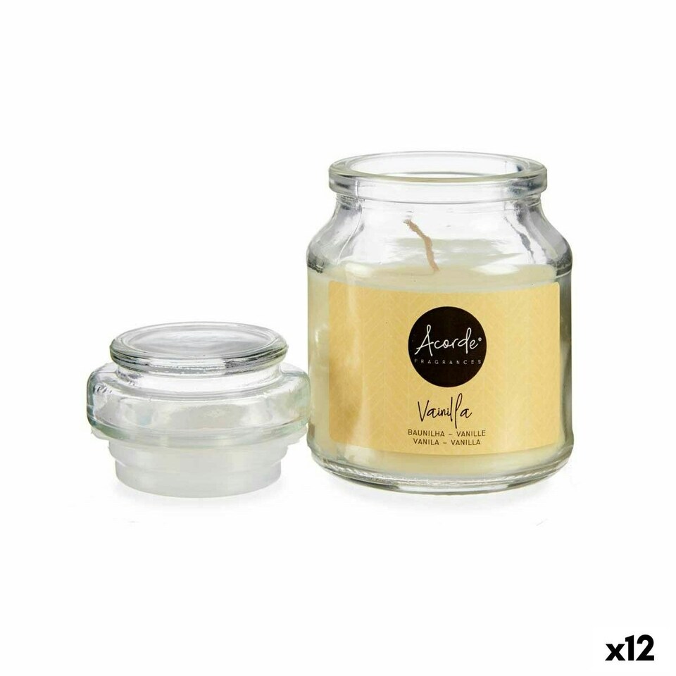 image 1 of Scented Candle Acorde E-346V Vanilla (12 Units) N/A
